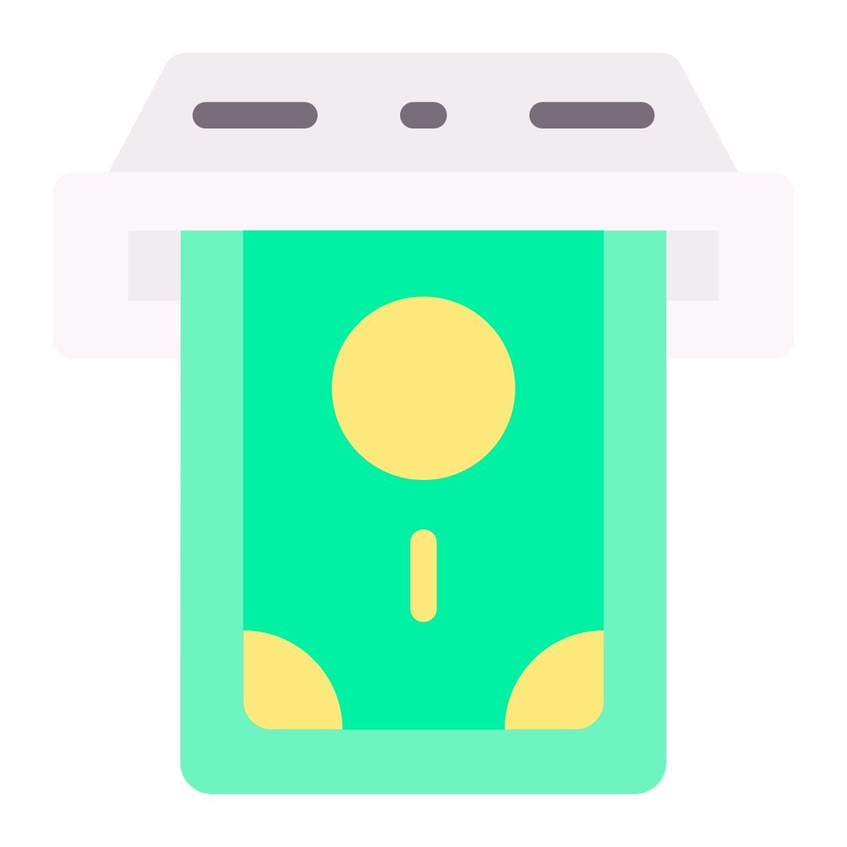 withdraw cash icon