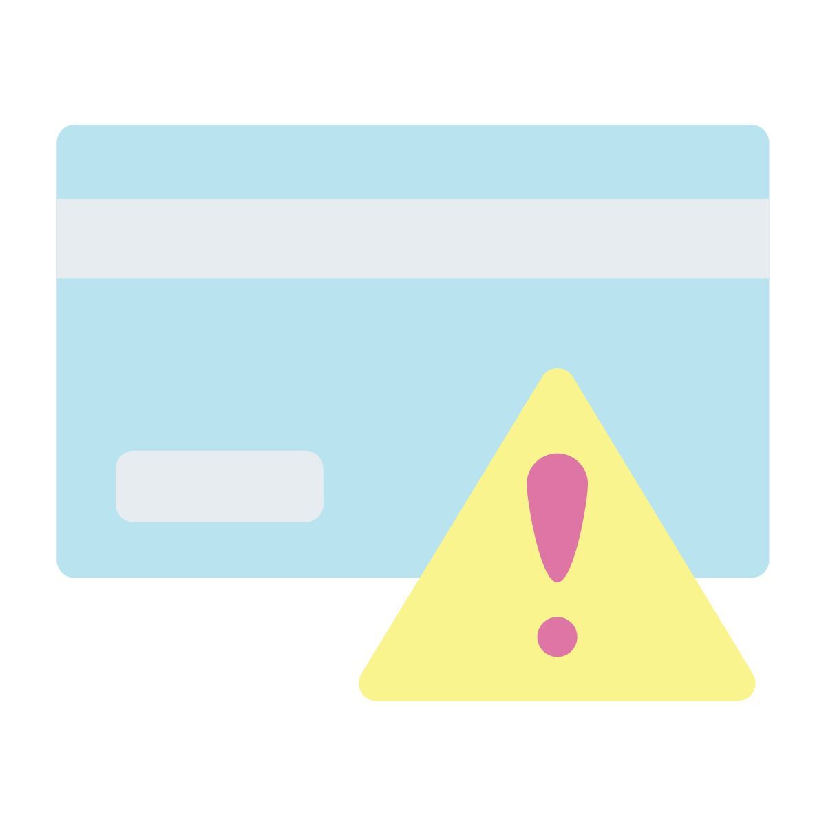 declined card icon