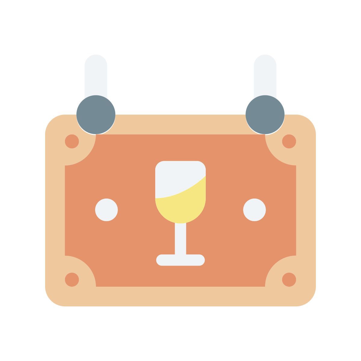 bar sign icon