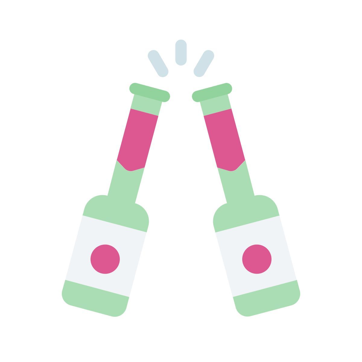 champagne bottles icon