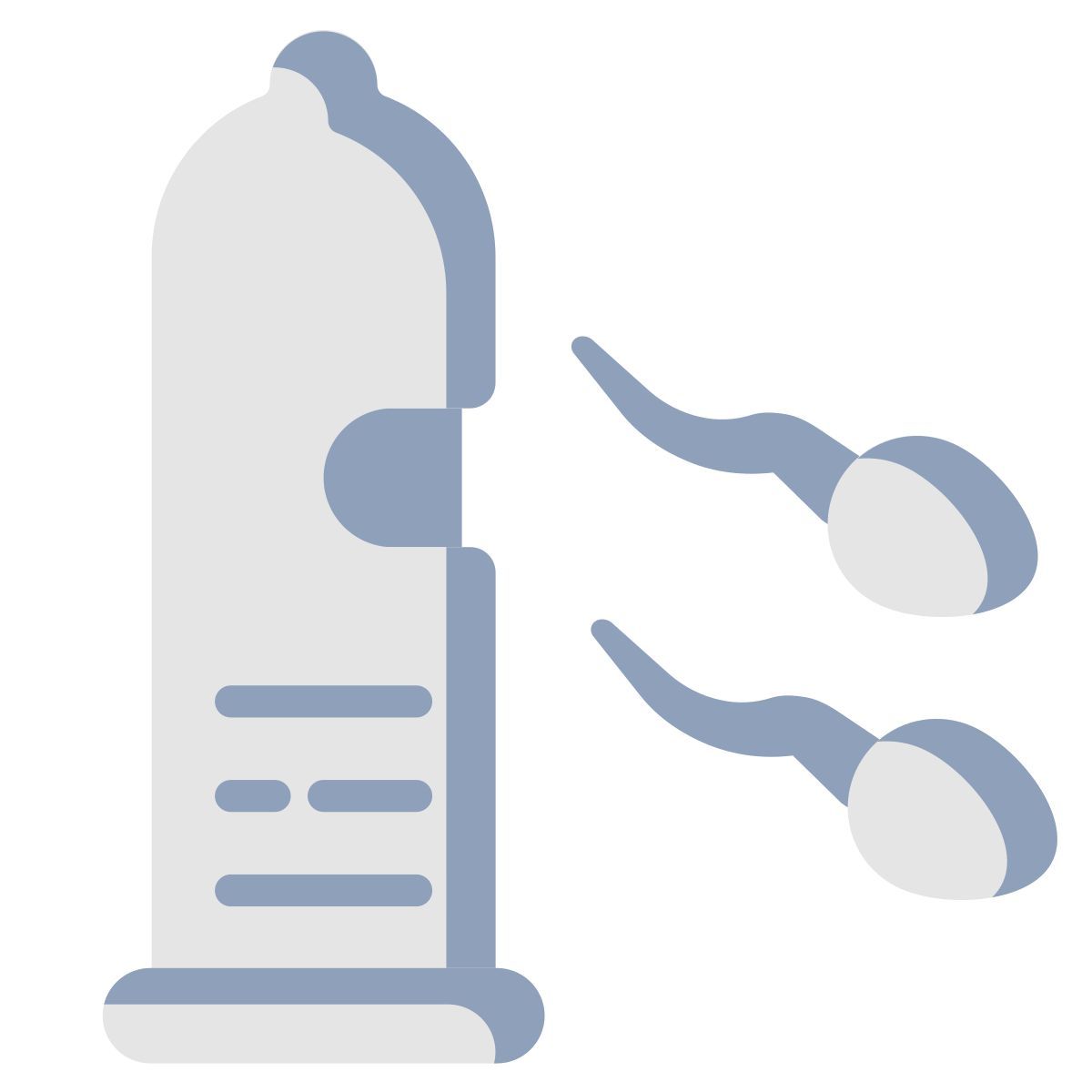torn condom icon