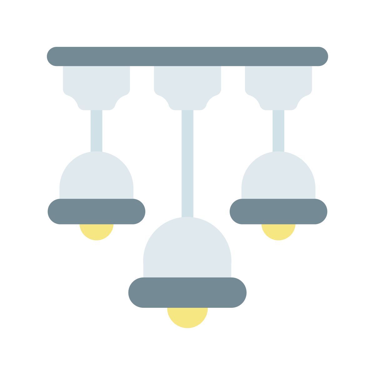 ceiling lamp icon