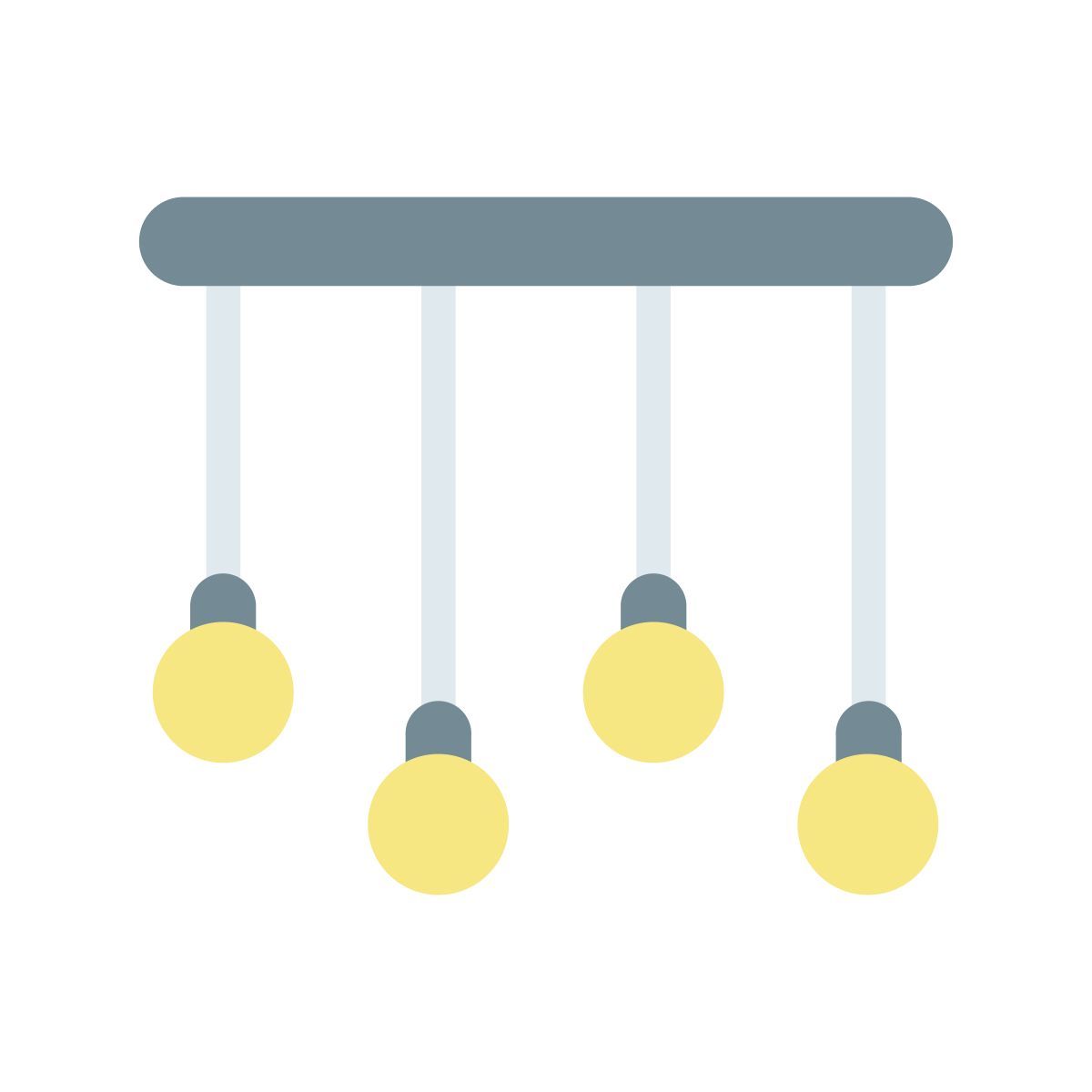 ceiling lamp icon