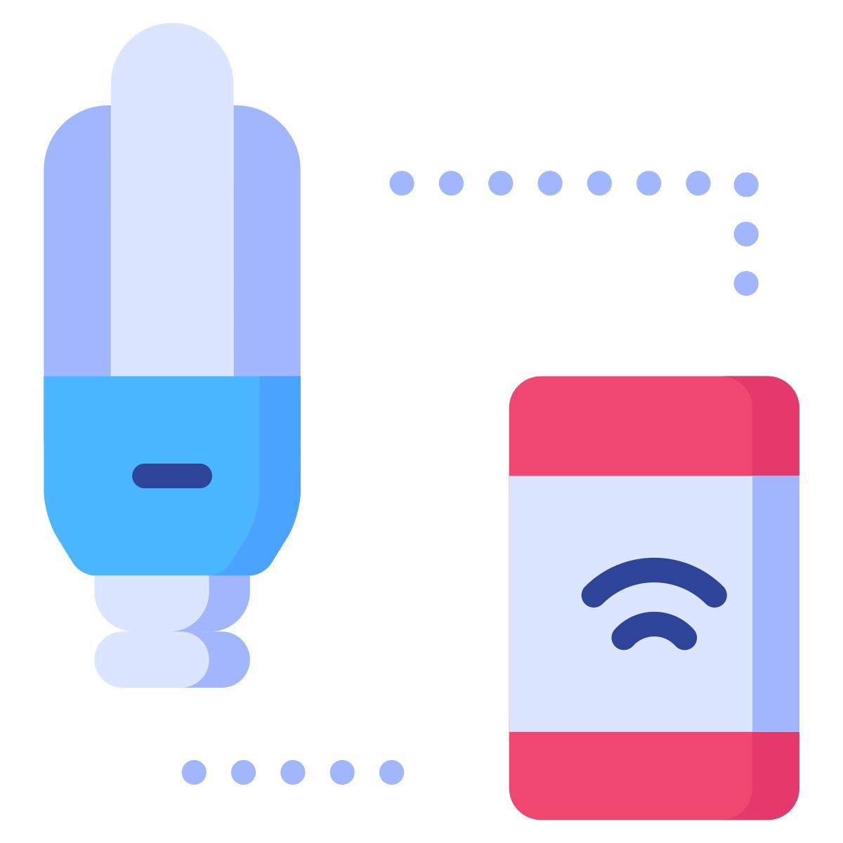 smart bulb icon
