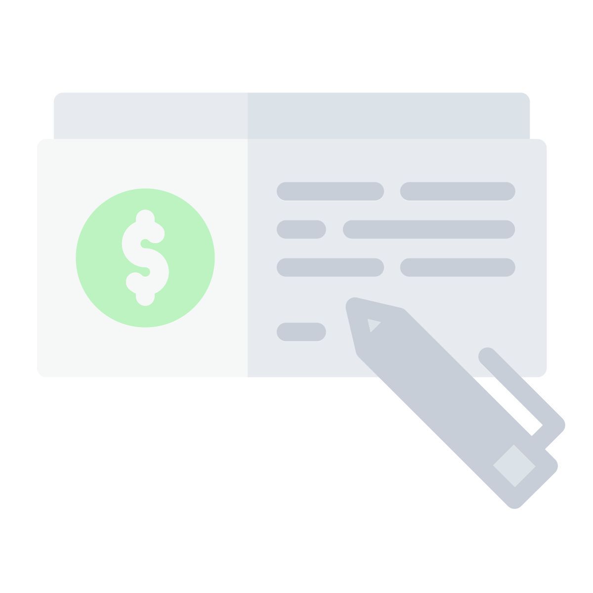 cheque icon