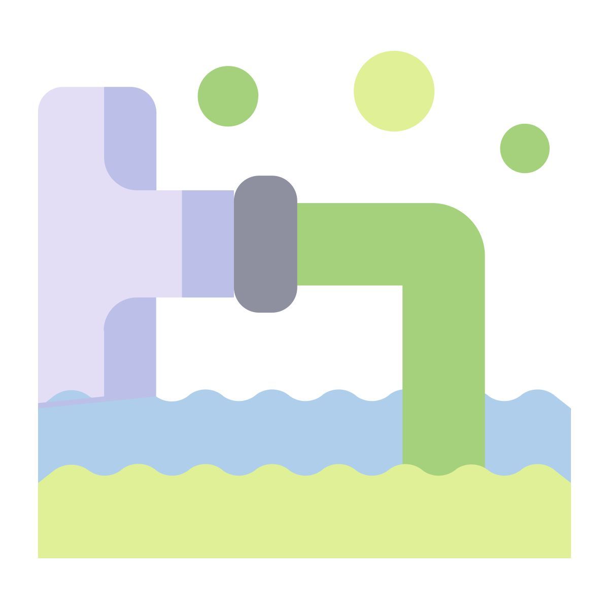 inquinamento dell'acqua icon