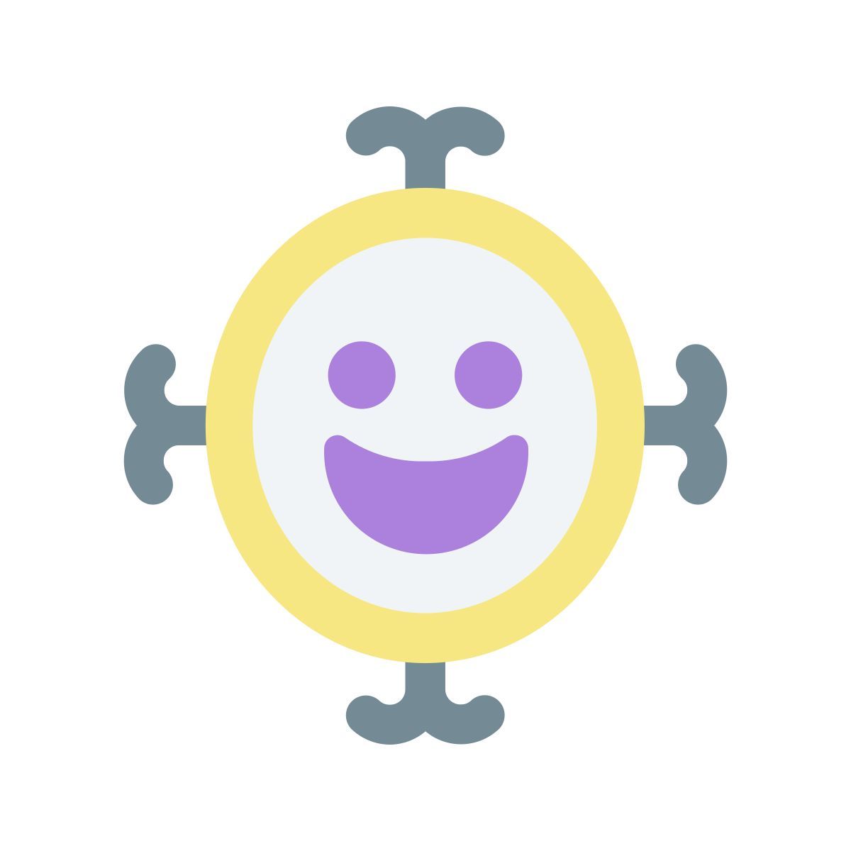 scary face icon