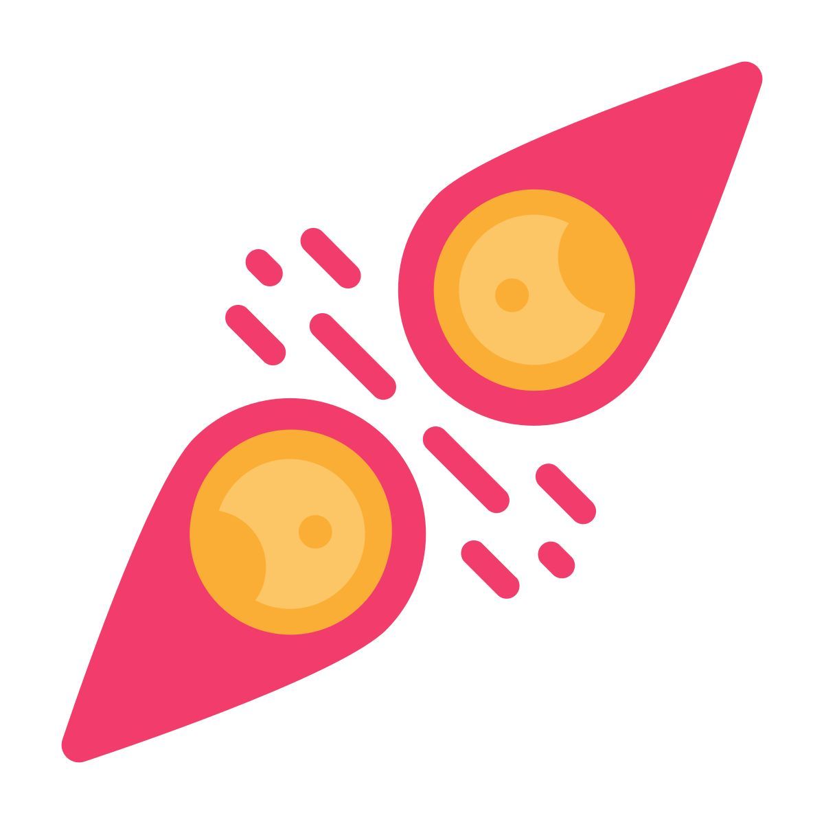 meteorite collision icon