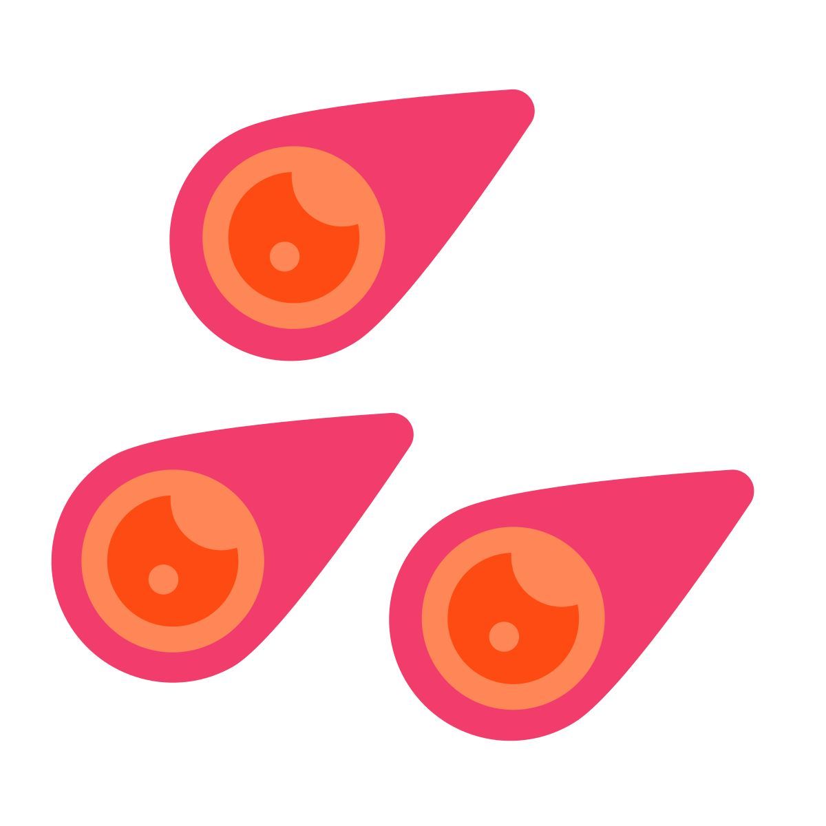 falling comets icon
