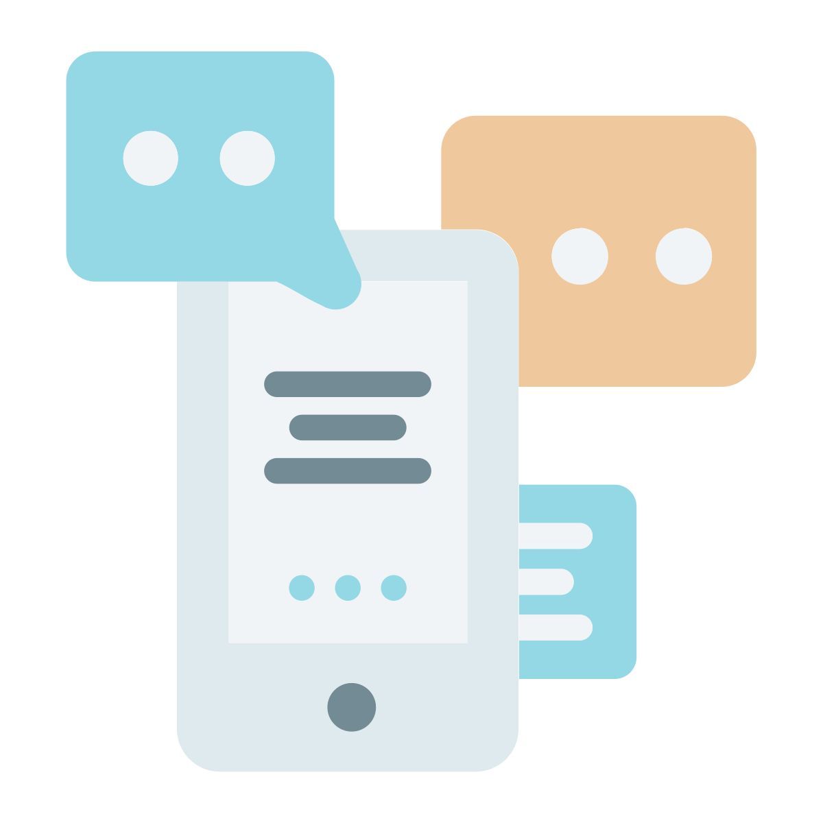 online communication icon