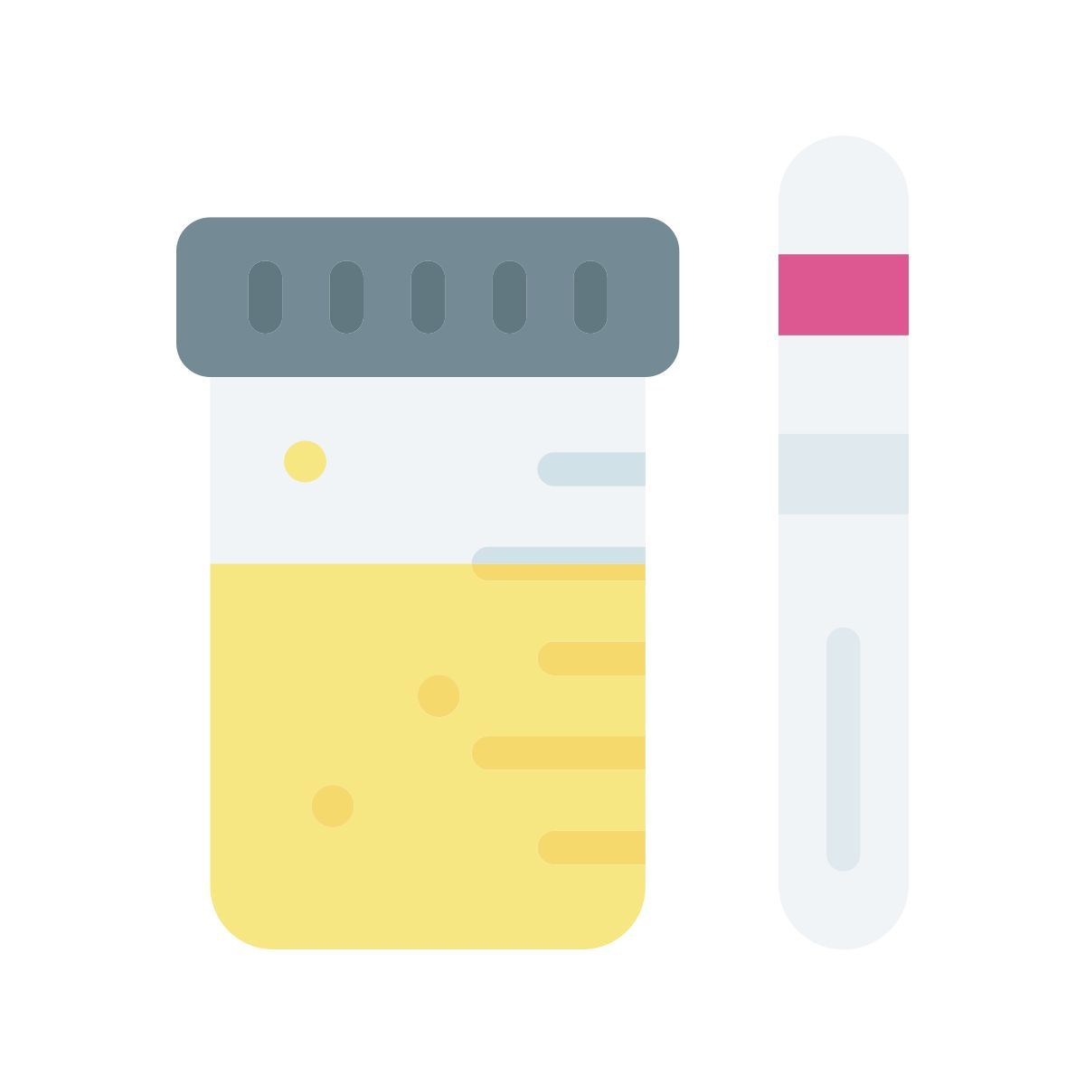 urine sample icon