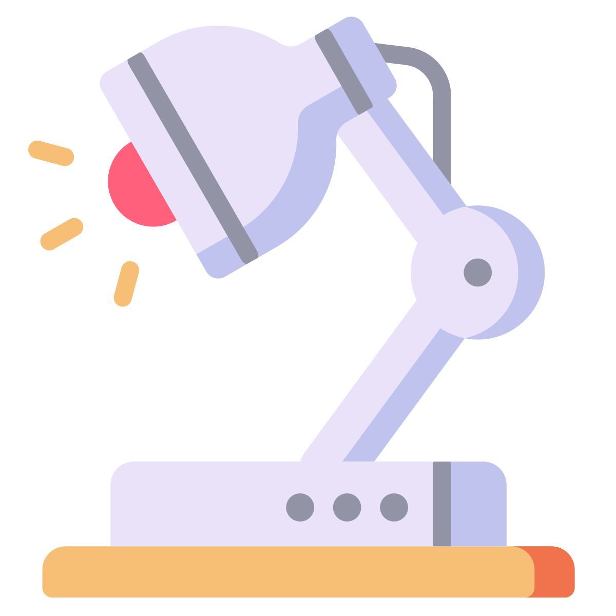 desk lamp icon