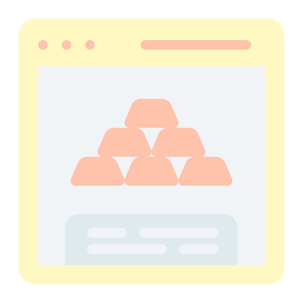 gold bars icon