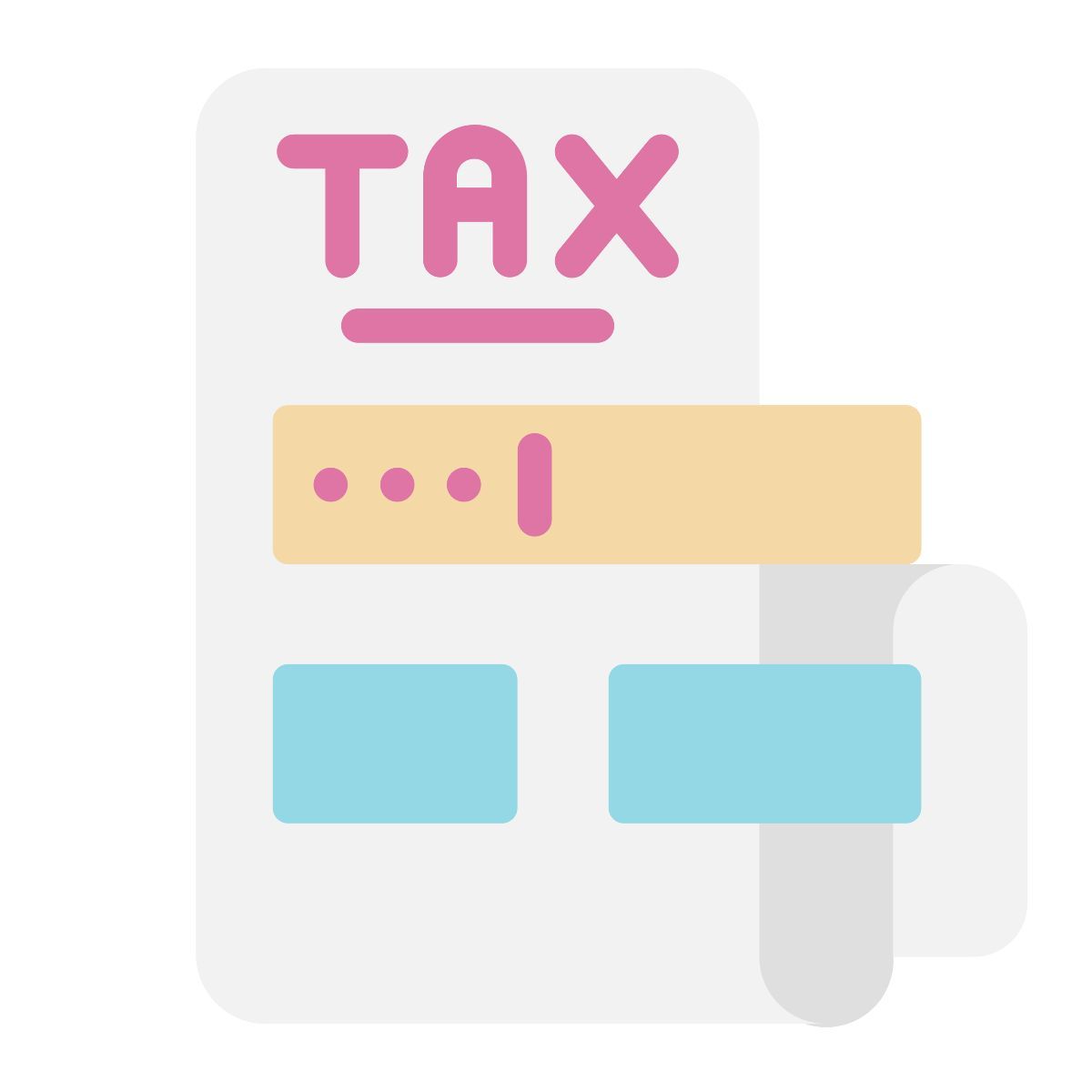 tax document icon