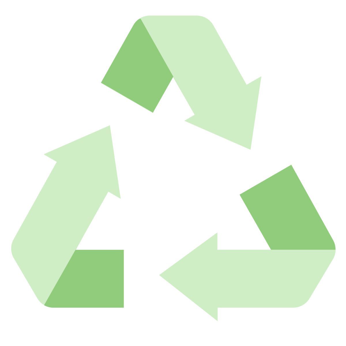 recycle sign icon