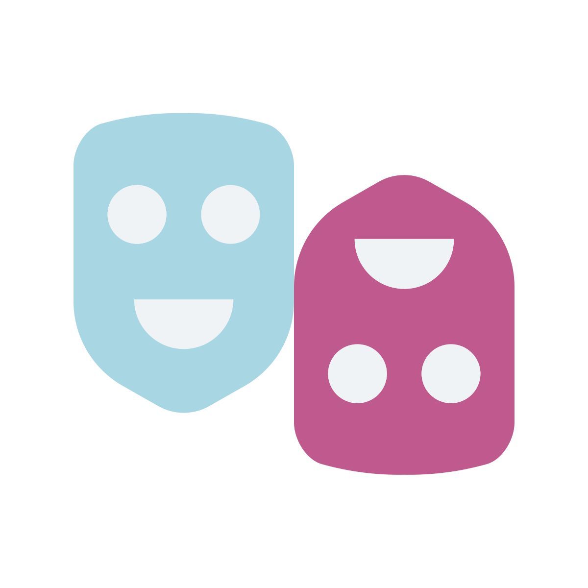 theater masks icon