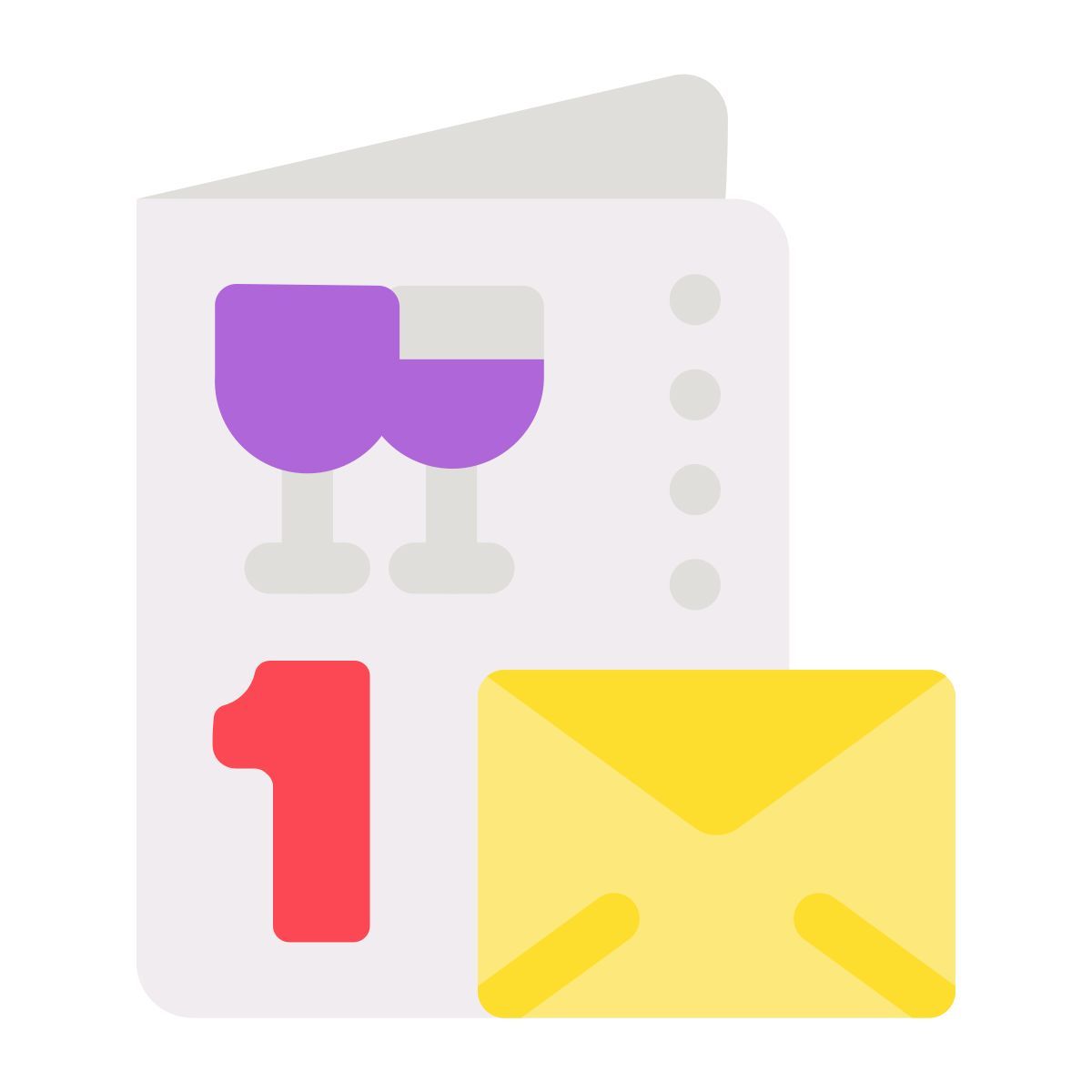 invitation card icon