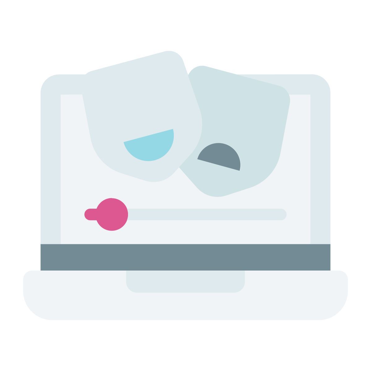 online entertainment icon