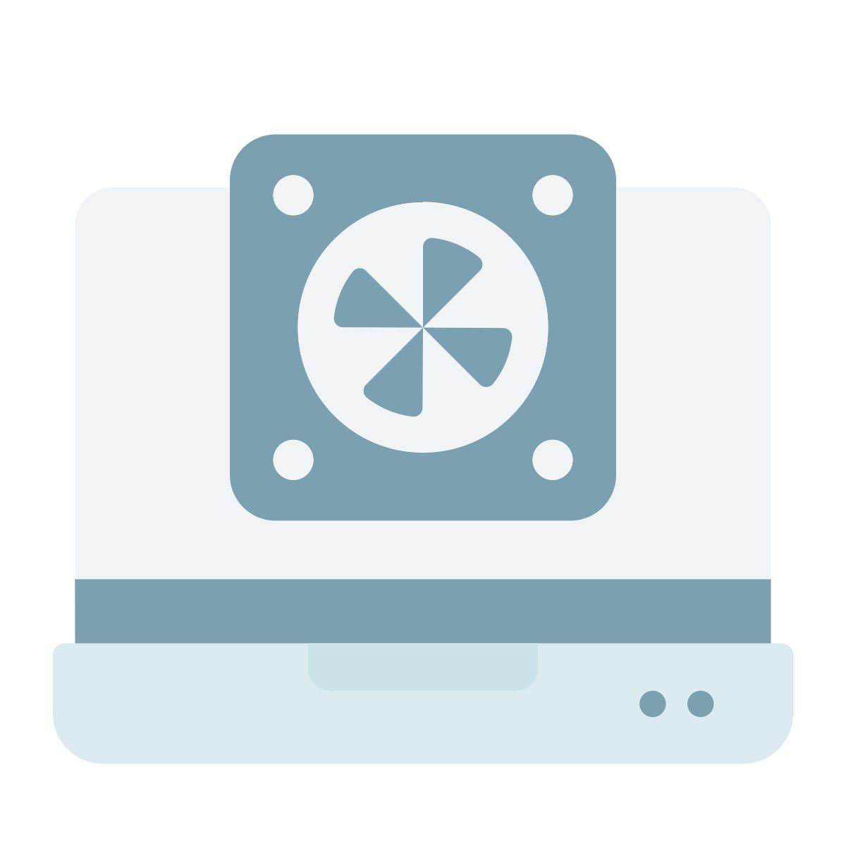 laptop cooler icon