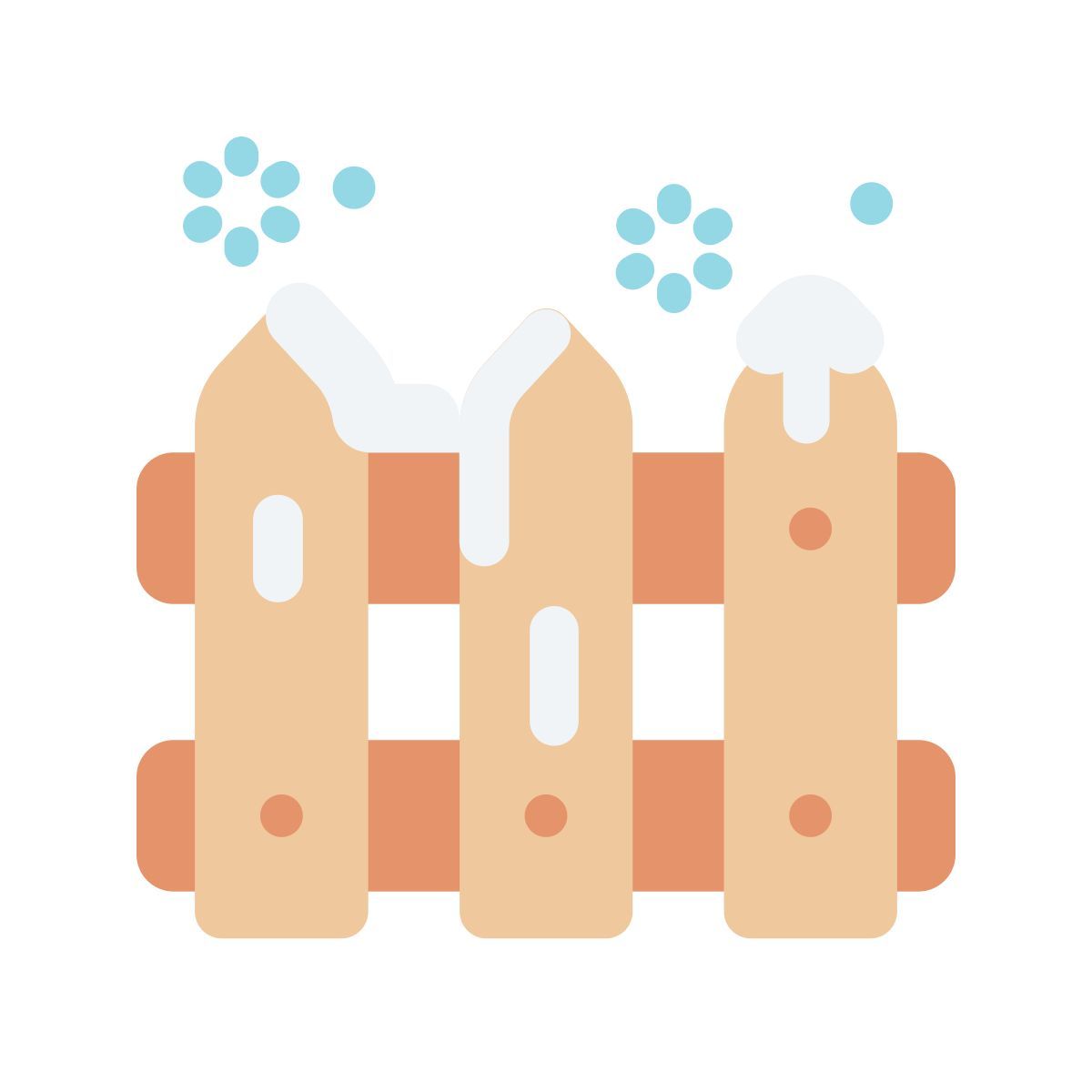 muralha defensiva de madeira icon