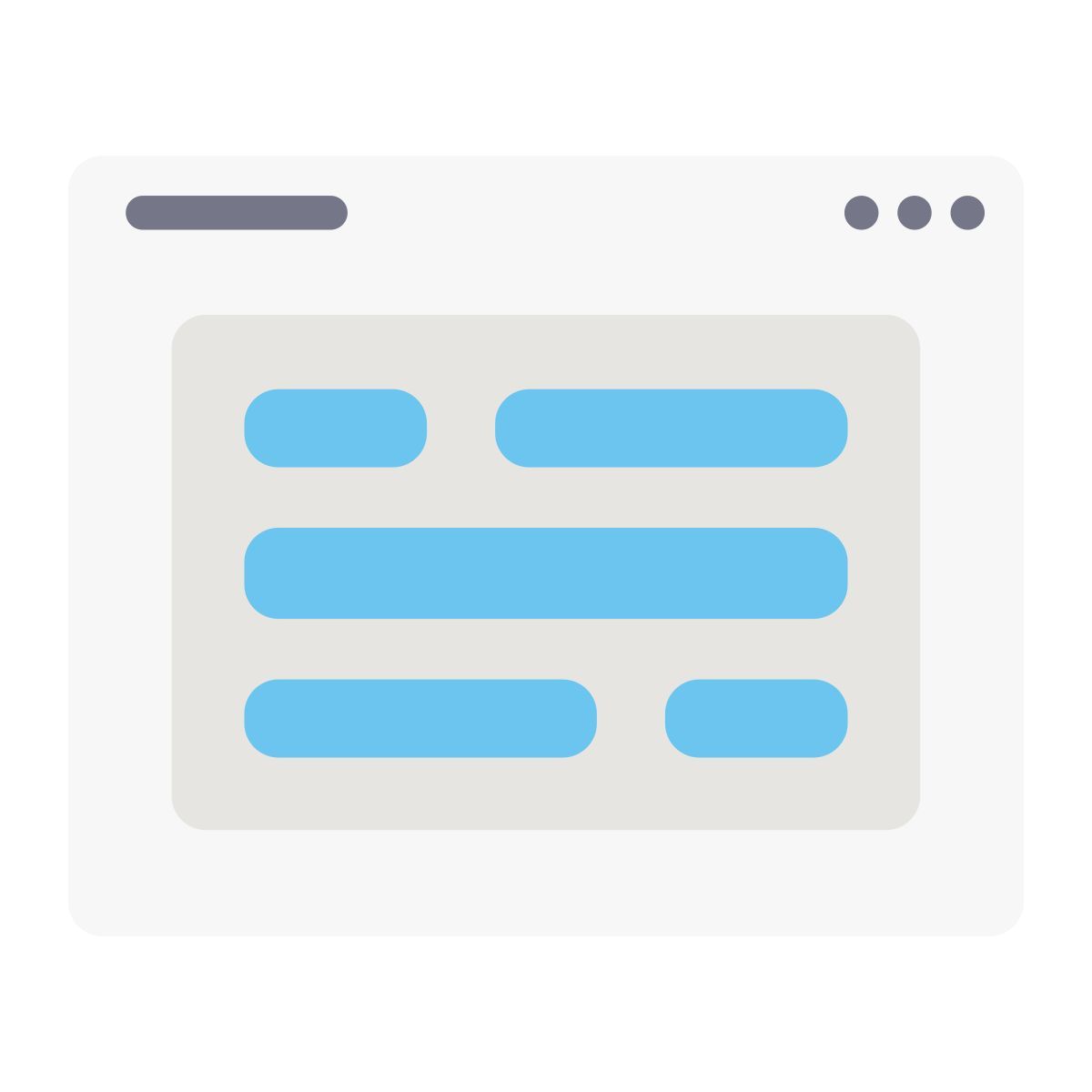 Caja flexible icon
