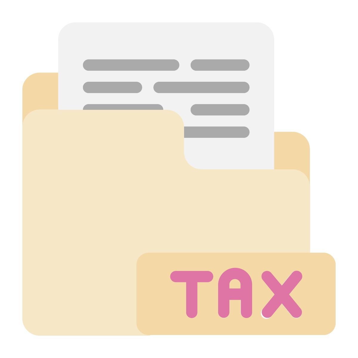 tax documents icon