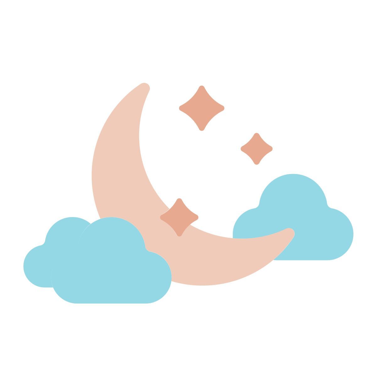crescent moon icon