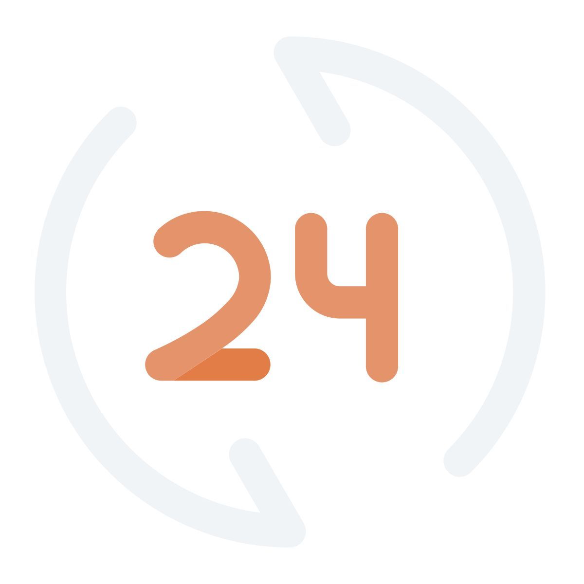 24 hours icon