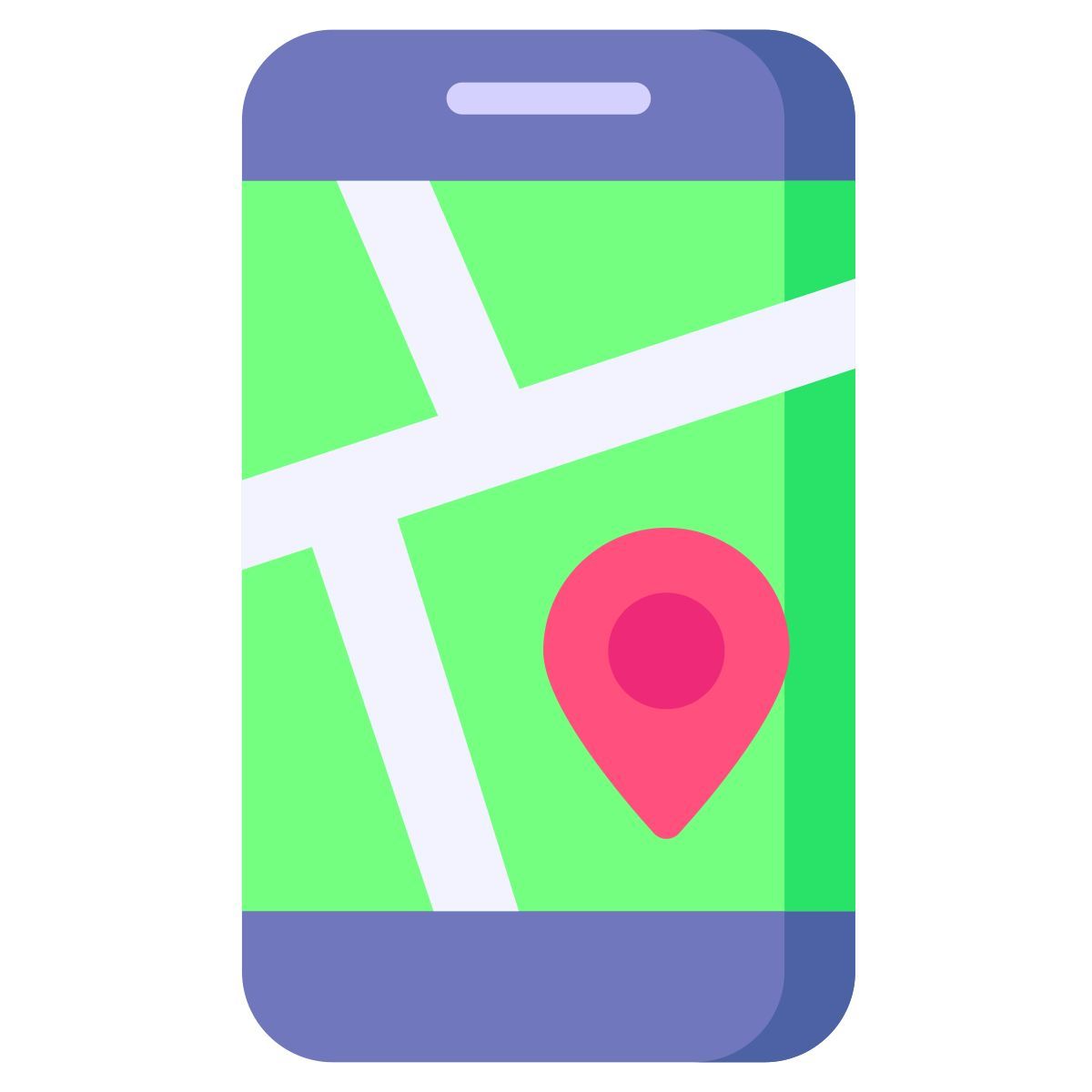 mobile map icon