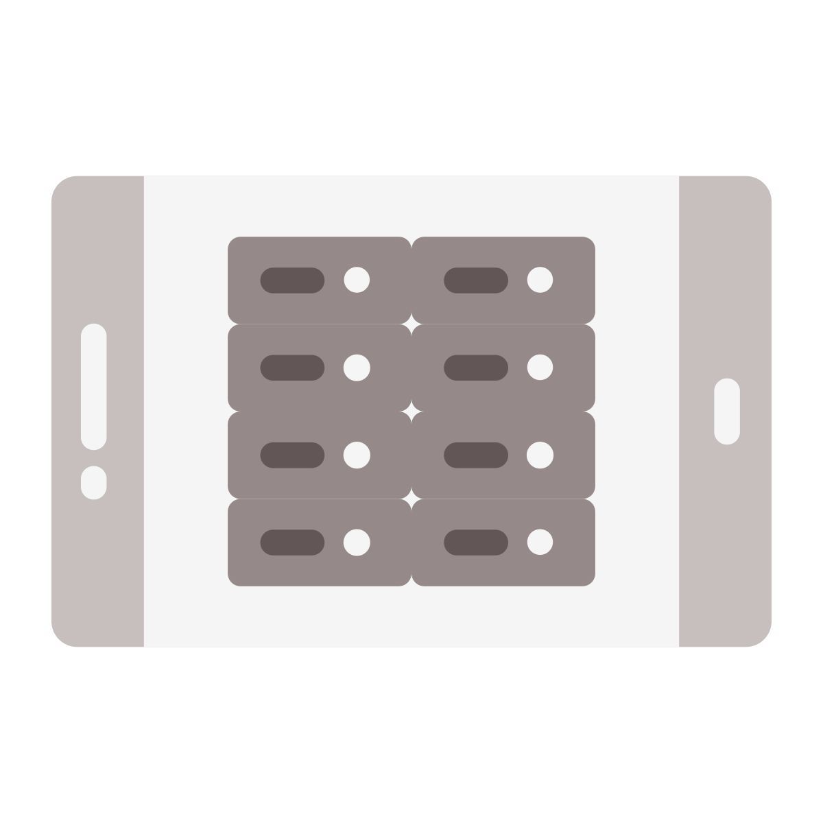 zwei smartphones icon