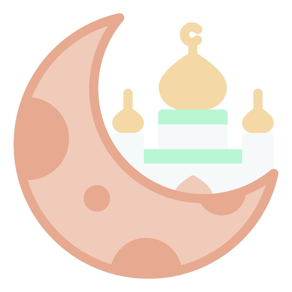 satélite lunar icon