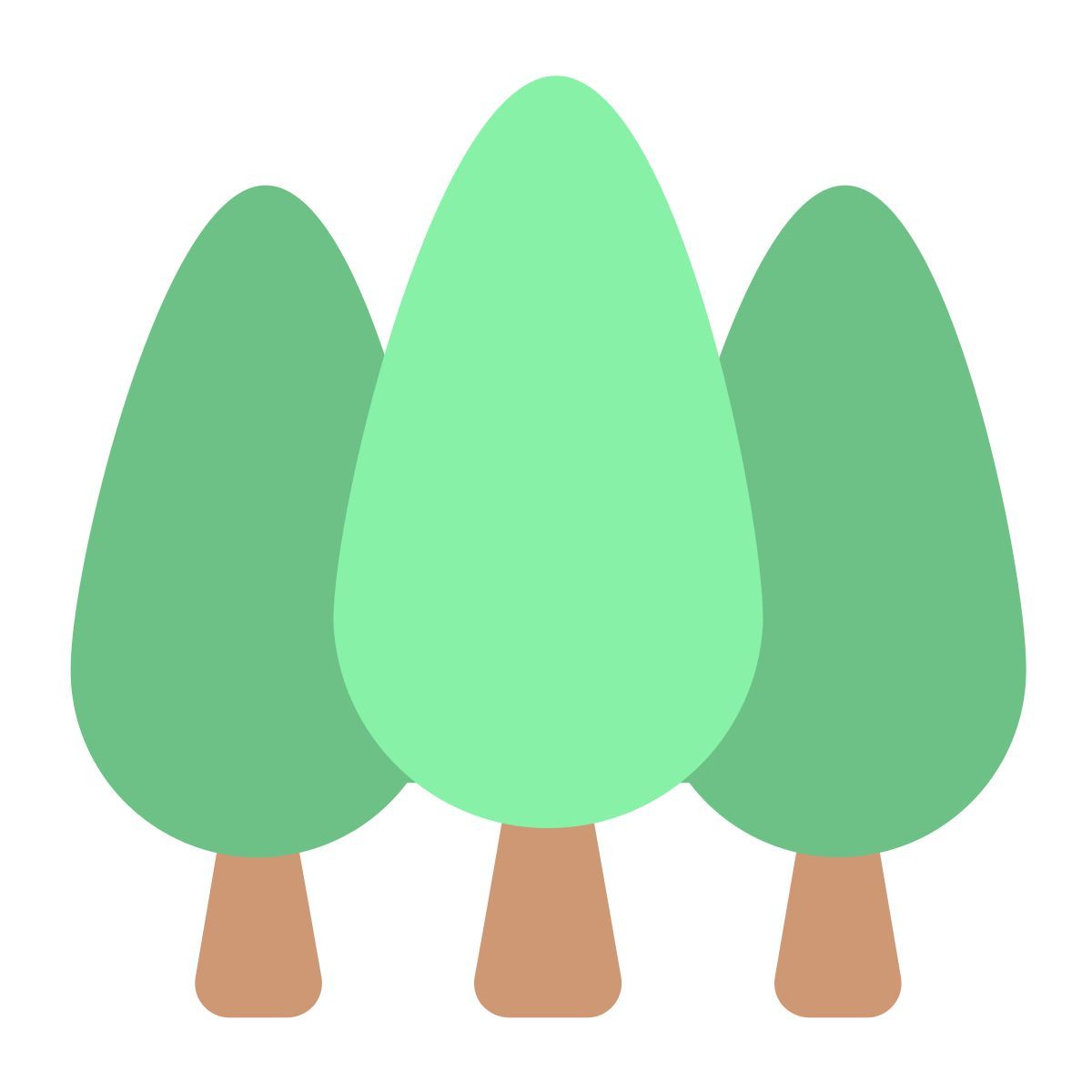 阳光下的植物 icon