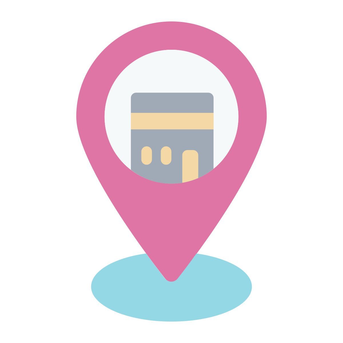 kaaba location icon