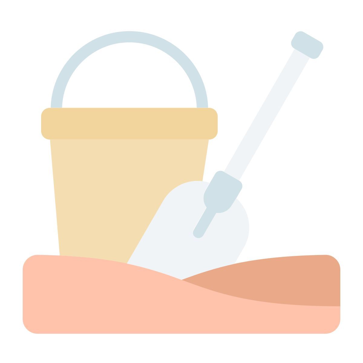 sand bucket icon
