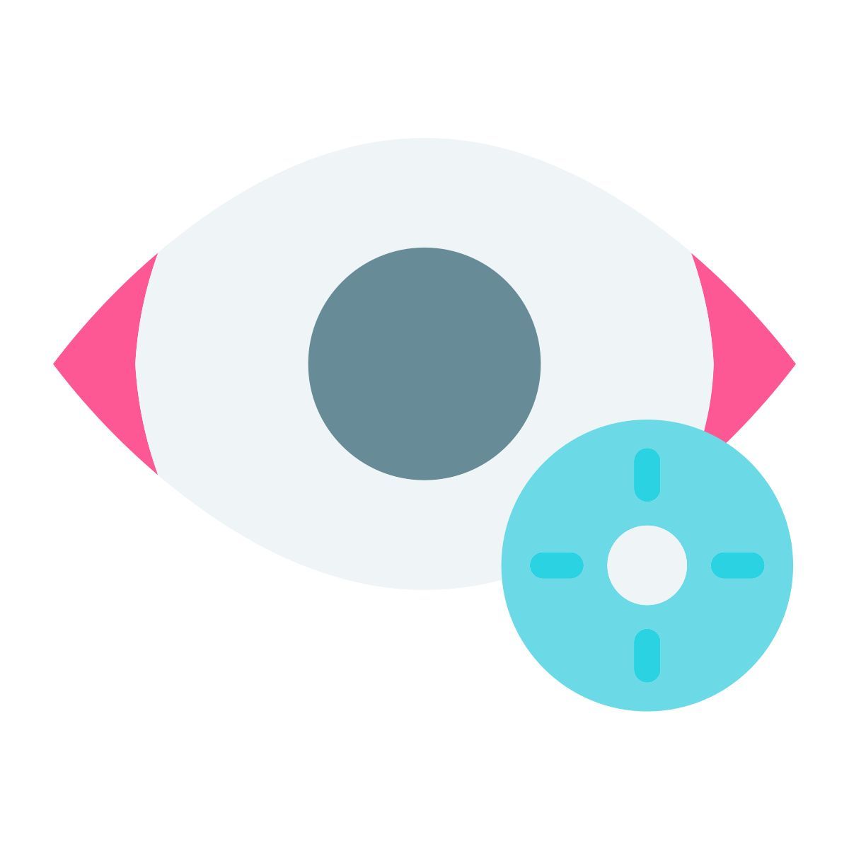 soft lens icon