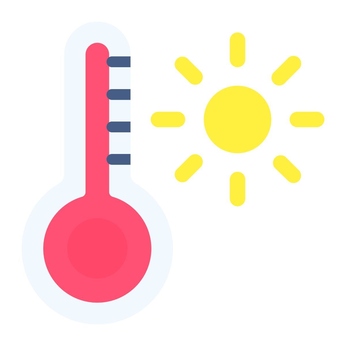 hot temperature icon