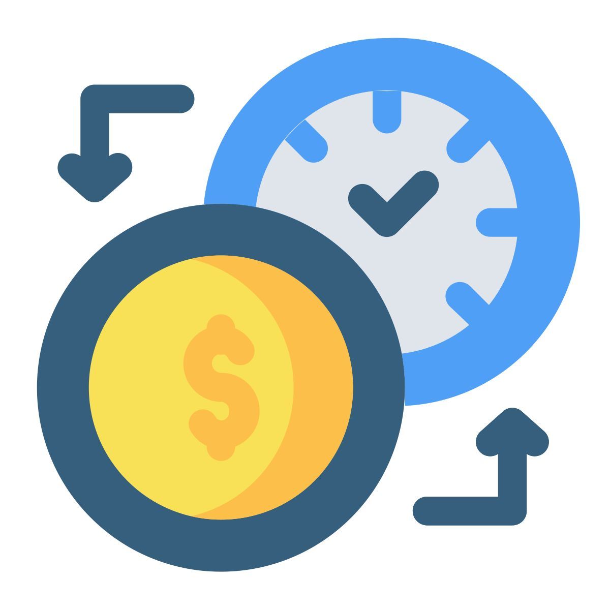 time is money icon