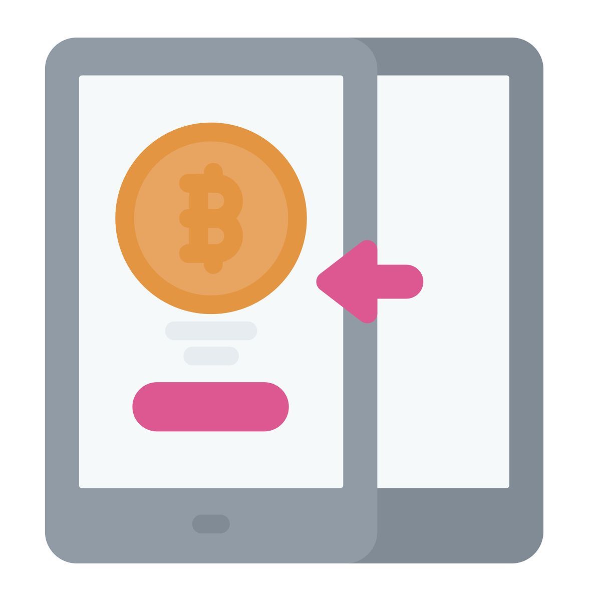 bitcoin transaction icon