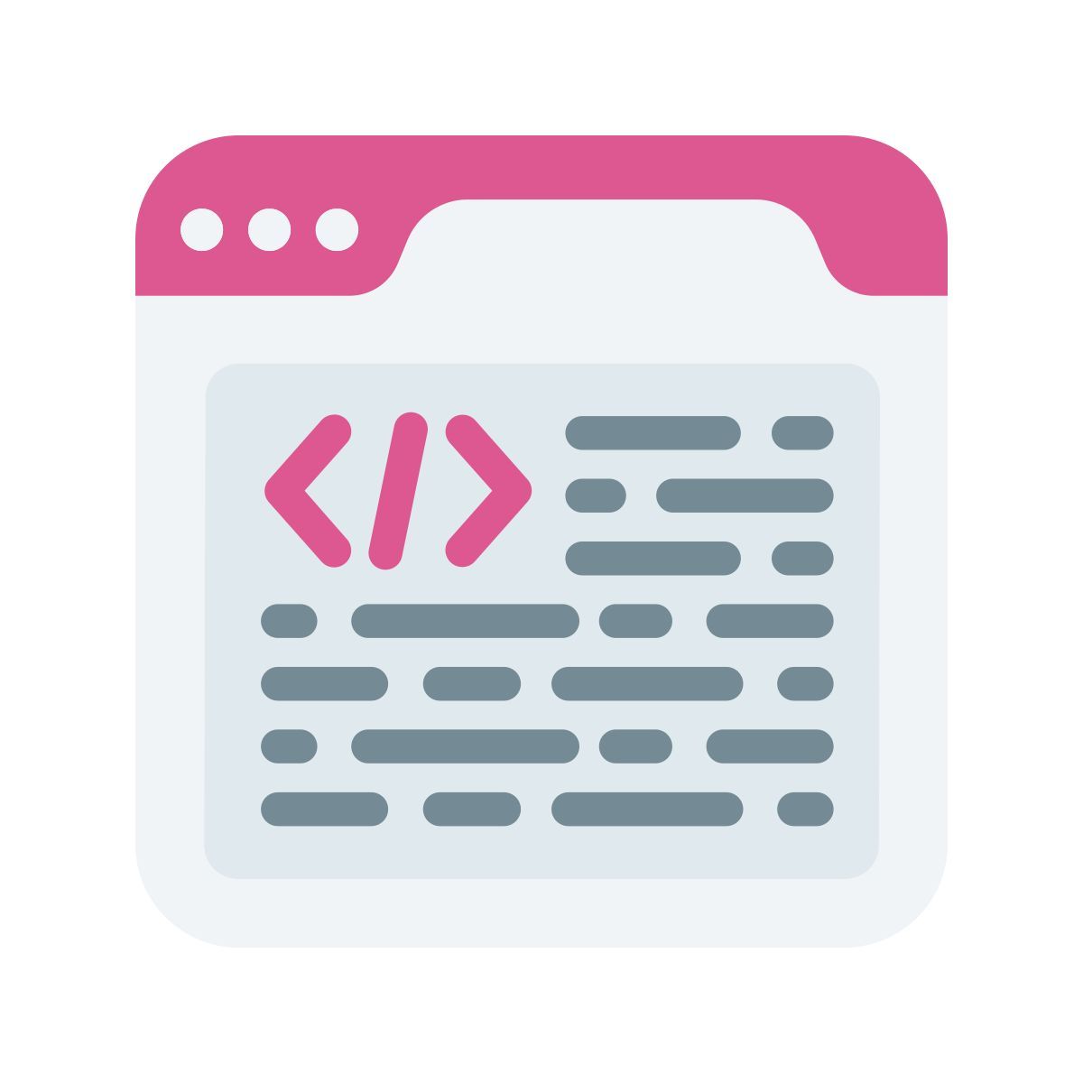 web development icon