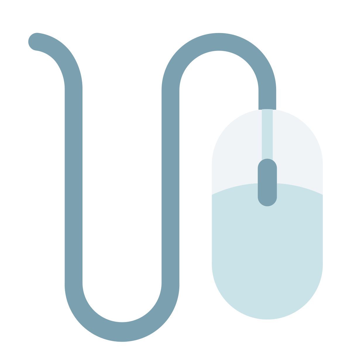 wired mouse icon