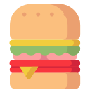external burger-food-flat-lima-studio icon