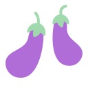 external eggplant-vegetable-flat-lima-studio icon