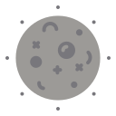external moon-weather-flat-lima-studio icon