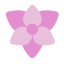 external orchid-flower-flat-lima-studio icon