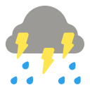 external storm-weather-flat-lima-studio icon