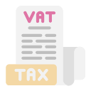 external vat-taxes-flat-lima-studio icon