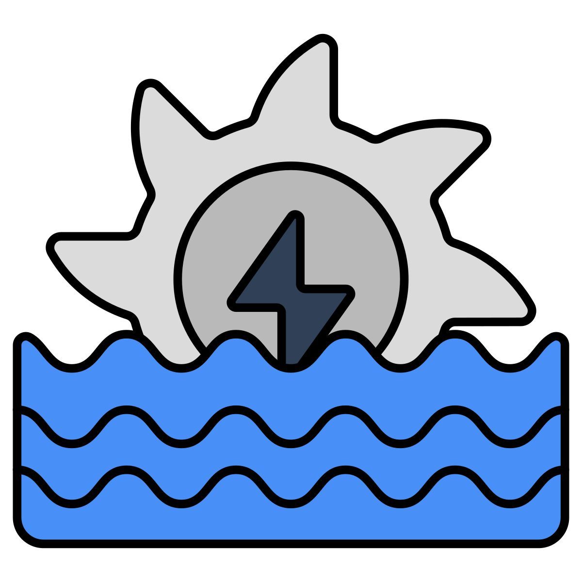 hydro power icon