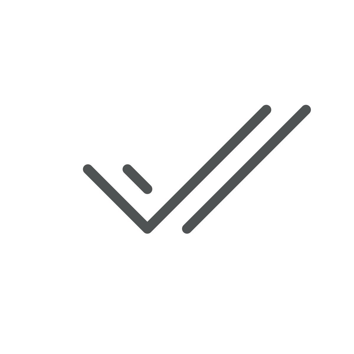 due segni di spunta icon