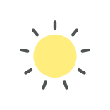 external Sun-photo-and-video-flat-papa-vector icon