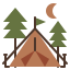 external camping-camping-flat-flat-satawat-anukul icon